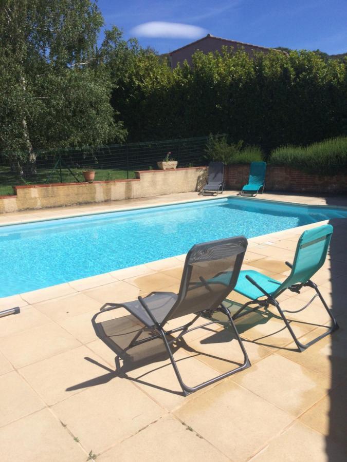 Gite Le Chalet Des Milles Et Un Chemins Castelnou Eksteriør billede